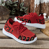 themeisles - Red Casual Sportswear Daily Patchwork Frenulum Round Comfortable Shoes