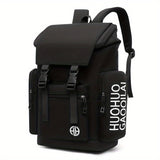 Men's Large Capacity Backpack Schoolbag Casual Work Commuting Travel Backpack Can Hold 15.6 Inch Computer