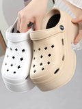 themeisles Hollow Slippers Platform Shoes Sandals Crocs