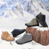 Men's Thermal Winter Shoes Boots, Casual Walking Shoes Snow Boots