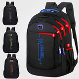 Durable Mens Backpack - Stylish Business & Travel Bag with Large Capacity, Multi-Compartment for Laptop, School & Leisure - Ergonomic Design for Comfort, Perfect for Students & Professionals