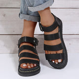themeisles - White Casual Patchwork Solid Color Round Comfortable Out Door Shoes