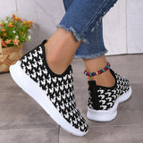themeisles - Red Casual Patchwork Round Comfortable Shoes