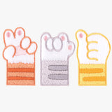 themeisles Cute Cat Paws Embroidery Patches