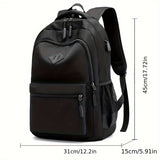 1pc Trendy Casual Backpack - Perfect for School Students & Adventure-Ready Travel - Durable Outdoor Sports Backpack with Stylish Design & Practical Storage