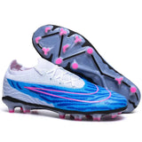 Men Soccer Shoes Ultra-light Comfortable Ankle Training Sports Cleats Grass Turf Futsal Long Spikes Top Quality Footboot Boots