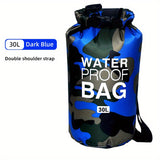 1pc Versatile Waterproof Dry Bag - Dual-Size, Quick-Seal Closure, with Wet/Dry Separation Compartment - Ideal for Kayaking, Hiking & Water Sports