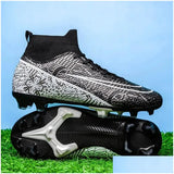 Soccer Shoes Quality Football Boots Men Boys Cleats Children Kids Lightweight Comfortable Futsal Sneakers 240607 Drop Delivery Accesso Dhkb2