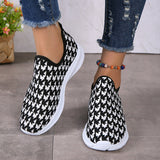 themeisles - Red Casual Patchwork Round Comfortable Shoes