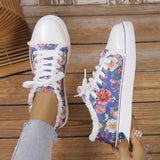 themeisles - Halloween Yellow Casual Daily Patchwork Printing Round Comfortable Shoes
