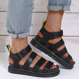 themeisles - White Casual Patchwork Solid Color Round Comfortable Out Door Shoes