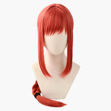 themeisles Makima Cosplay Red Wig Chainsaw Man
