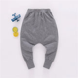 Big Boys Harem Pants For Girls Casual Baggy Cotton Solid Pants Children's Winter Clothes Lovely Cute Silk Trousers 210308