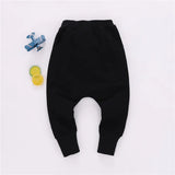 Big Boys Harem Pants For Girls Casual Baggy Cotton Solid Pants Children's Winter Clothes Lovely Cute Silk Trousers 210308