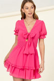 themeisles Days Like This Tie-front Mini Dress