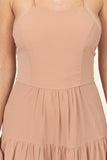 themeisles Said Yes Tiered Maxi Dress