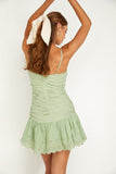 themeisles Ruched Cami Mini Dress