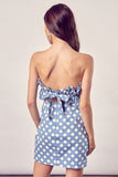 themeisles Ruffle Polka Dot Dress