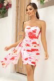 themeisles Sweetheart Neck Strapless Dress