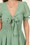 themeisles Days Like This Tie-front Mini Dress