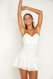 themeisles Ruched Cami Mini Dress