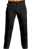 themeisles Men's Linen Pants Trousers Summer Pants Beach Pants Straight Leg Plain Comfort Outdoor Casual Daily Linen / Cotton Blend Streetwear Stylish Black White