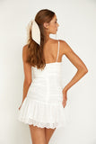 themeisles Ruched Cami Mini Dress