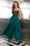themeisles Lace-Up Backless Mesh Dress
