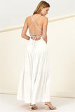 themeisles Said Yes Tiered Maxi Dress