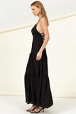 themeisles Said Yes Tiered Maxi Dress