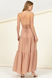 themeisles Said Yes Tiered Maxi Dress