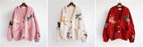 themeisles Sweater Women's Lazy Wind Loose Knitted Sweater Coat
