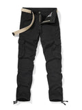 themeisles Men's Cargo Pants Cargo Trousers Trousers Multi Pocket Plain Wearable Outdoor Casual Daily Cotton Blend Fashion Classic Army Yellow Black