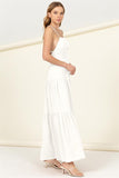 themeisles Said Yes Tiered Maxi Dress