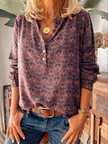 themeisles Floral Casual Printed Shirts & Tops