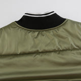 Themeisles Popular Contrast Color Zipper Down Coat Women F482