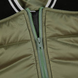 Themeisles Popular Contrast Color Zipper Down Coat Women F482