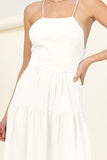 themeisles Said Yes Tiered Maxi Dress