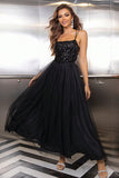 themeisles Lace-Up Backless Mesh Dress