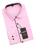 themeisles Men's Dress Shirt Button Down Shirt Collared Shirt Polka Dot Turndown Black White Red Navy Blue Blue Outdoor Work Long Sleeve Button-Down Print Clothing Apparel Fashion Streetwear Cool Business