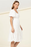 themeisles Find Me Again Tiered Midi Dress