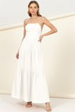 themeisles Said Yes Tiered Maxi Dress