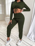 Themeisles Popular Long Sleeve Hoodie 2 Piece Sets