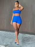 Themeisles Popular Solid Two Piece Short Sets