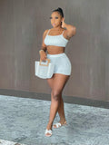 Themeisles Popular Solid Two Piece Short Sets
