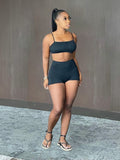 Themeisles Popular Solid Two Piece Short Sets