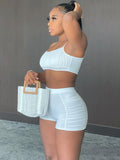 Themeisles Popular Solid Two Piece Short Sets